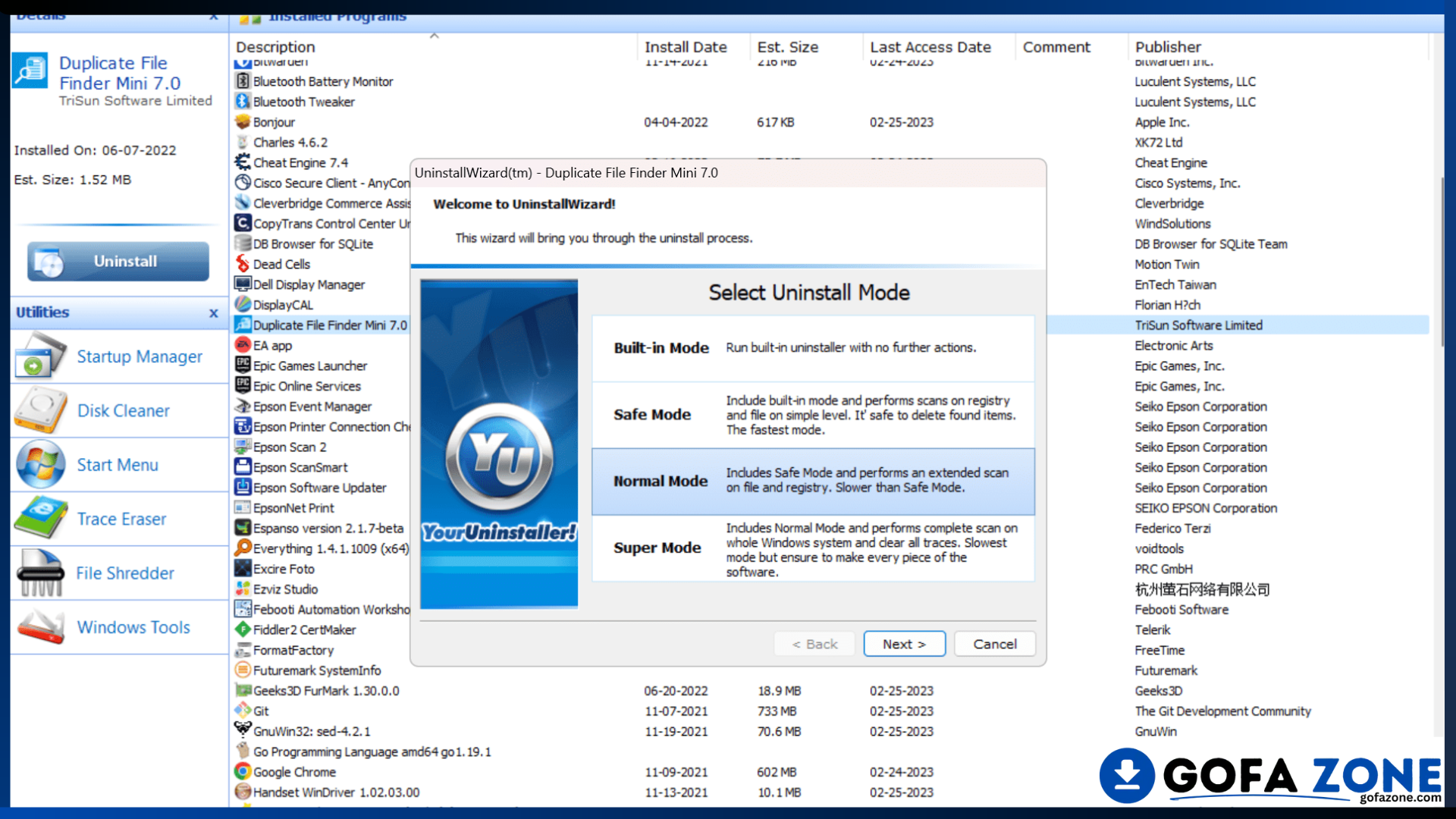 Your Uninstaller Pro