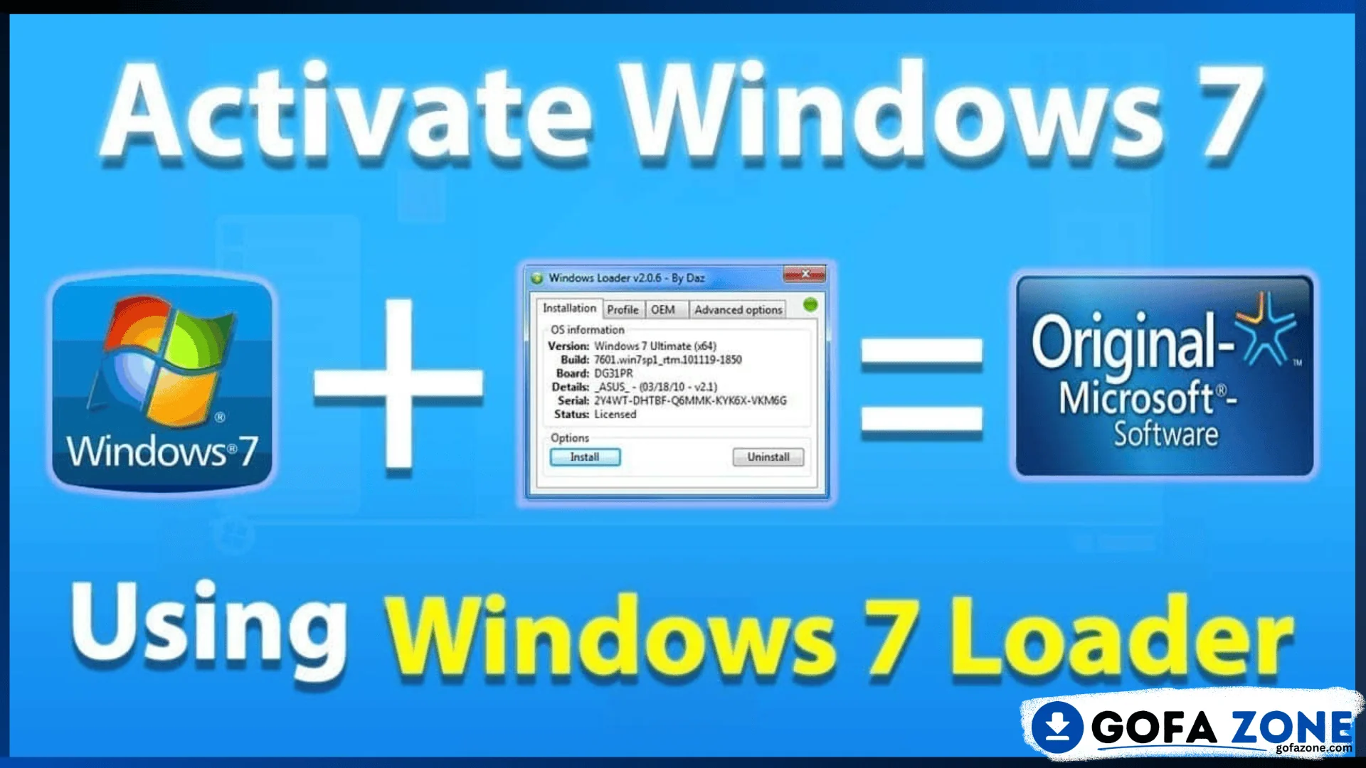 Trình tải Windows 2.2.2