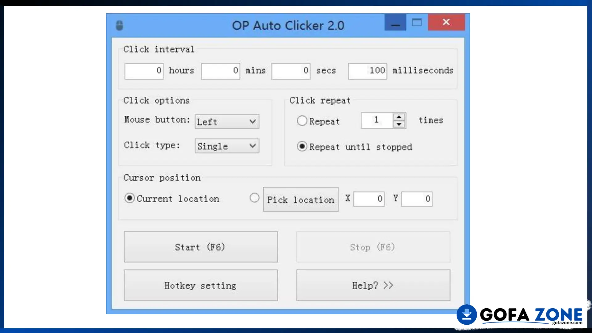 GS Auto Clicker