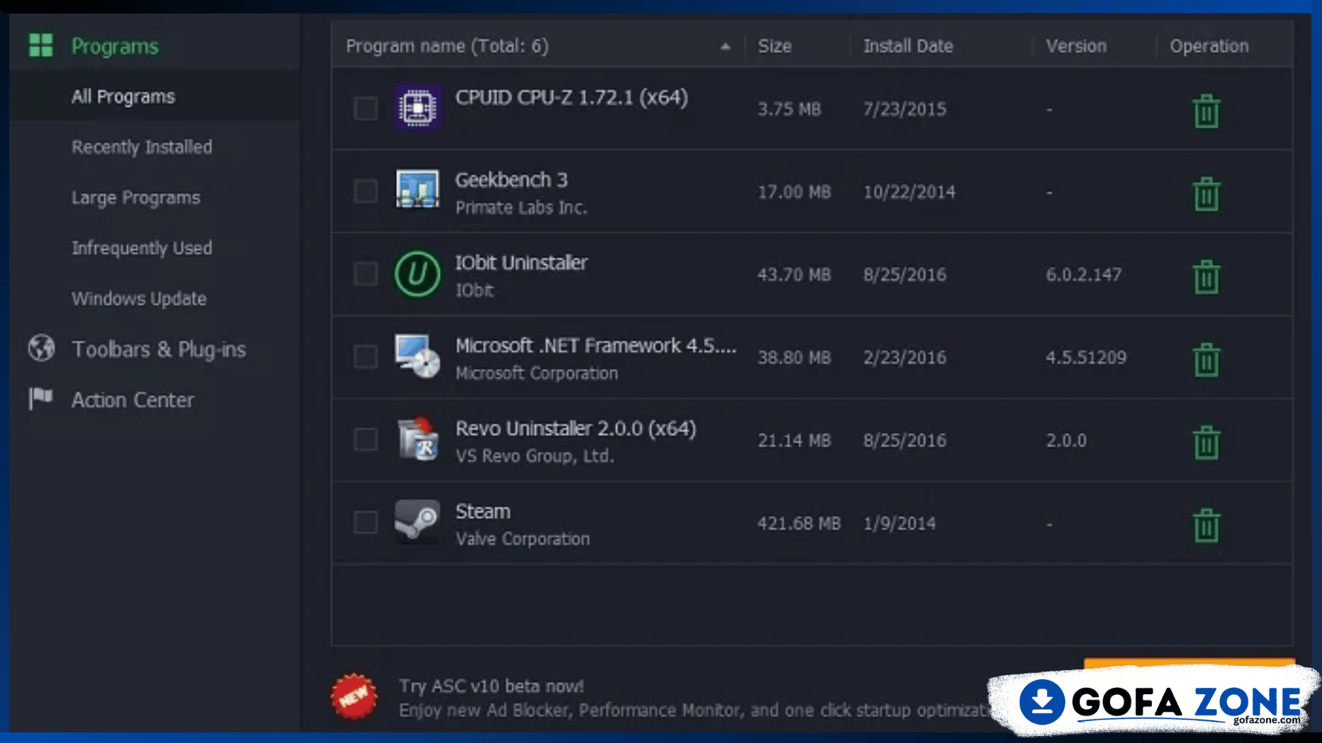 IObit Uninstaller Pro