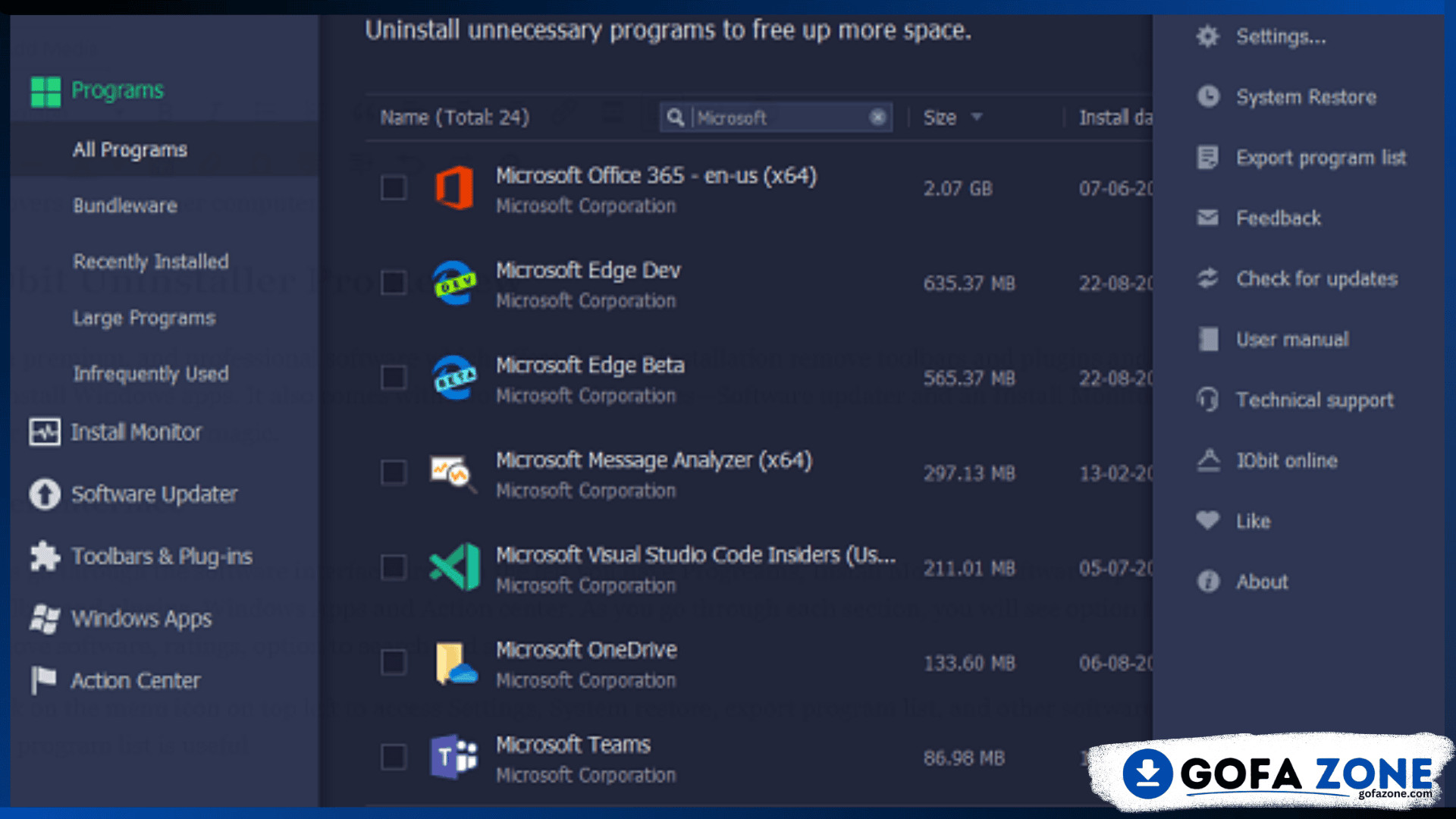 IObit Uninstaller Pro