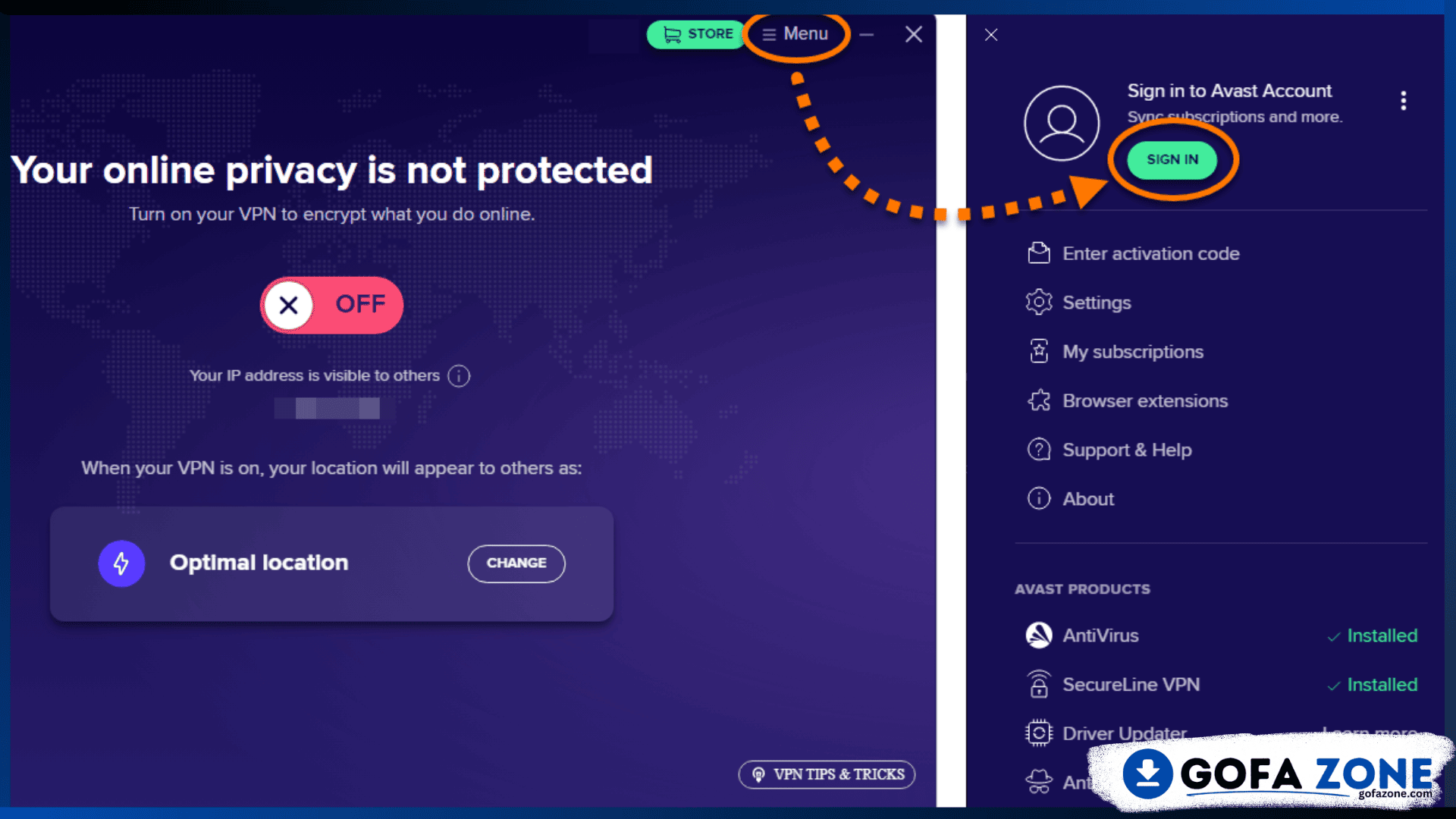 Avast SecureLine VPN