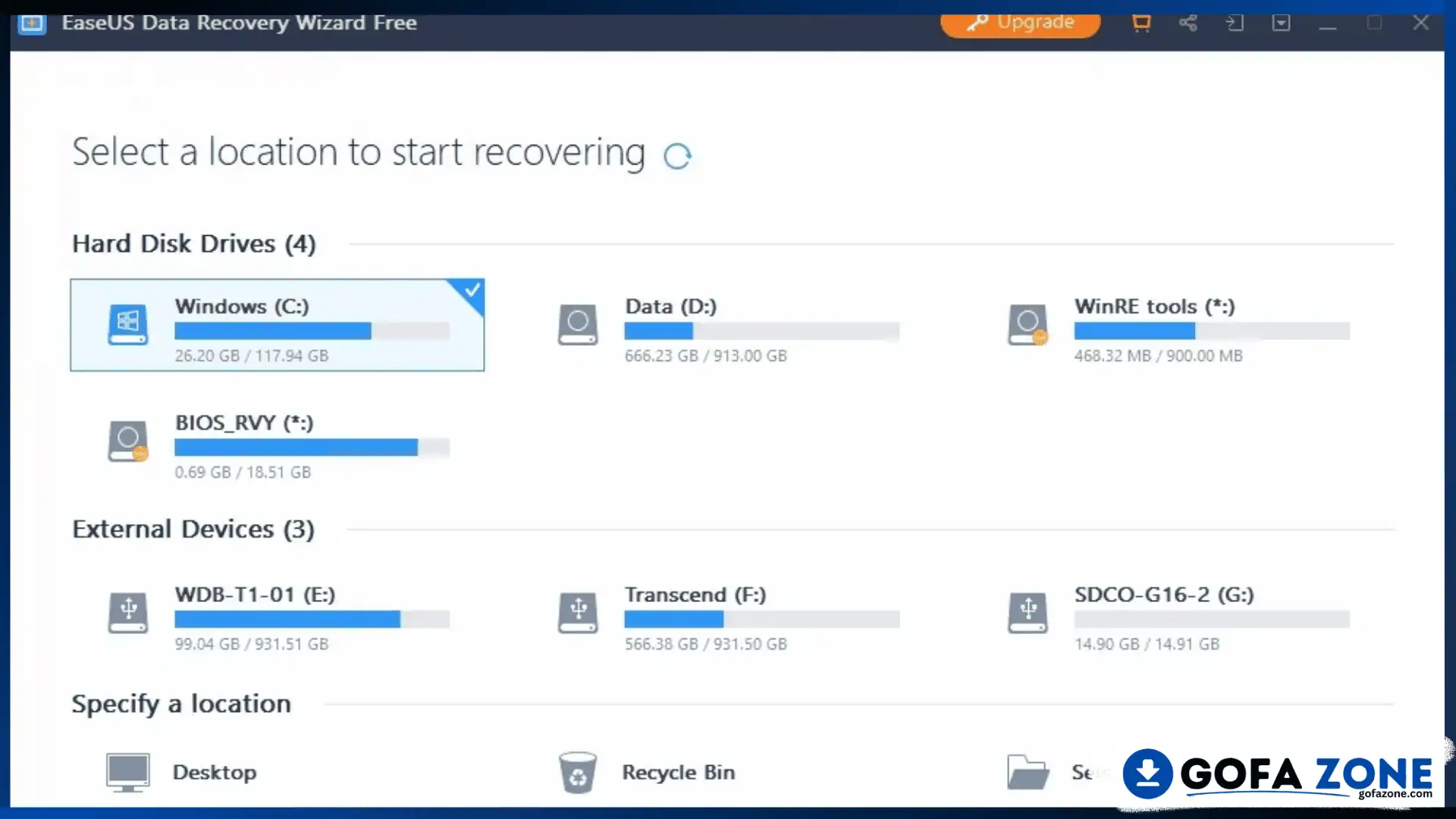 EaseUS Data Recovery